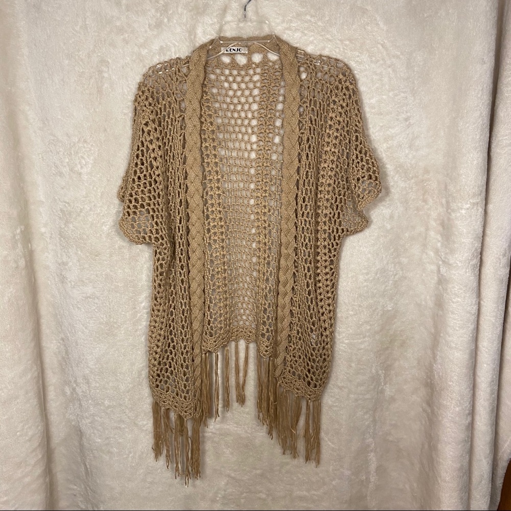 Renjo Crochet Beach/Shirt Cover up